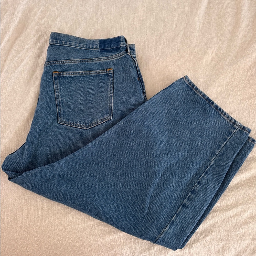 Abercrombie & Fitch Mid Rise Barrel Jeans